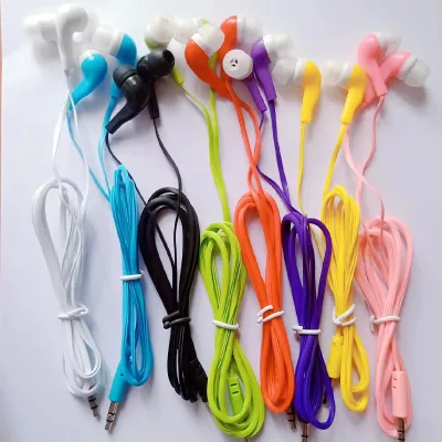 Most Popular Phone Accessories In-ear Earphone 3.5mm Jack Wired Earphoneaviation Mp3 Player Headset Speakers Wholesale Earphones