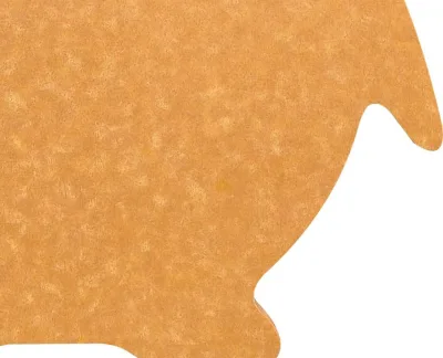 Antibacterial Wood Fiber Composite Cutting Board Wholesale Custom Animals Shape Cutting Boards Small 300mm X235mm Kitchen Board