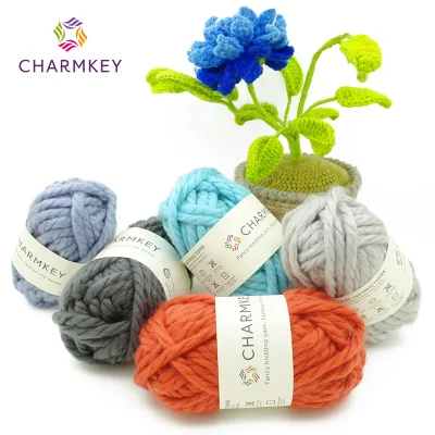 Cheap Price Popular Multiple Colors Nm1/0.36 100% Acrylic Chunky Yarn for Knitting