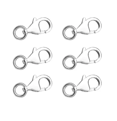 925 Sterling Silver Lobster Clasp Charms