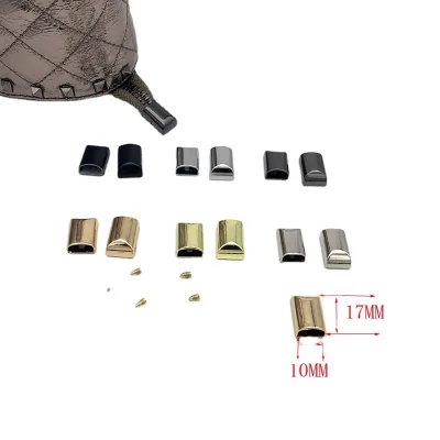 Zipper Stopper Bag, Luggage Accessories Hardware # 5 Zipper Tail Clip, Rectangular Tail Buckle, Oval Tail Hardware