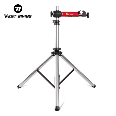 WEST BIKING Professional Bike Repair Stand MTB Road Bicycle Maintenance Repair Tools Adjustable Foldable Storage Bicycle Stand