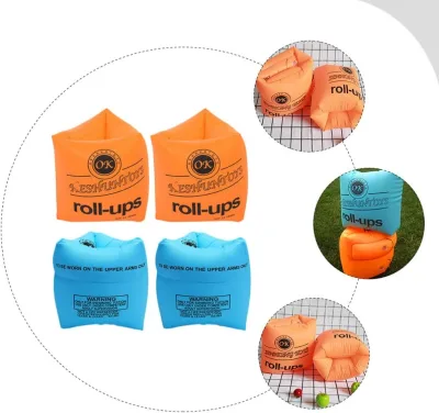 Baby Inflatable Swimming Armbands Swim Ring Tube Floating Kids Arm Sleeve Child Safety Foldable Safety Training