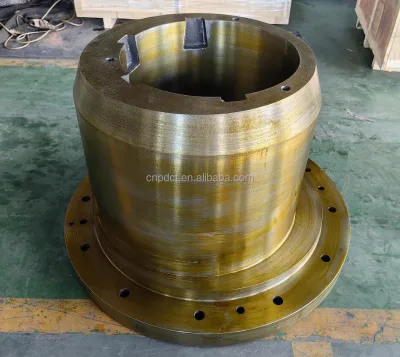 Strong eccentric assembly with oil groove design helps prevent overheating and extends service life