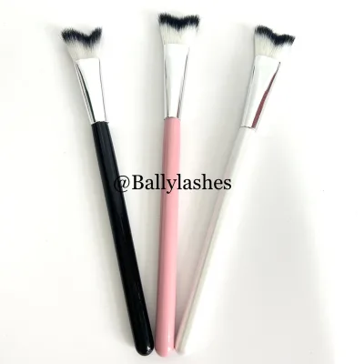 BY V-shaped Eyelash Extension Cleanser Brush Eyelid Shampoo Cleaning Eye Cleaner Cleansing Lash Brush