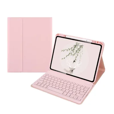 For iPad Pro 13inch M5 2025 8th Gen Ultra Thin Wireless Keyboard Stand Cover Case with Pencil Slot and USB Interface New Product