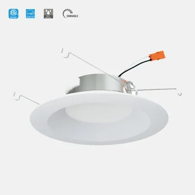 TP24 Dimmable LED Recessed Light Retrofit Kit 3 Years Warranty US Standard for Indoor Home Office Use Plastic Lamp Downlights