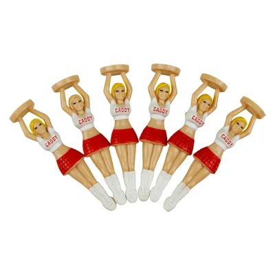 Unique Novelty Bikini Girl Lady Plastic Golf Tees Bulk Sexy Woman Holder Accessories