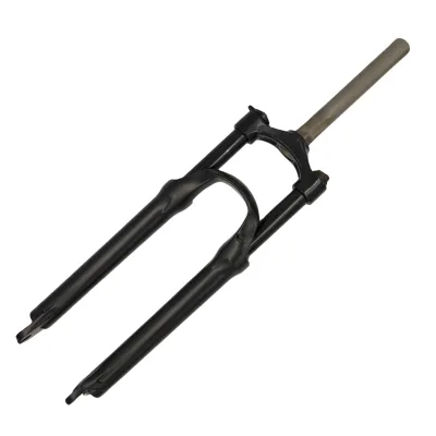2024 Bicycle Fork 26 Bicycle Suspension Fork Travel Set Spring Mountain Bicycle Fork Lockable Aluminium Alloy Original Black 38