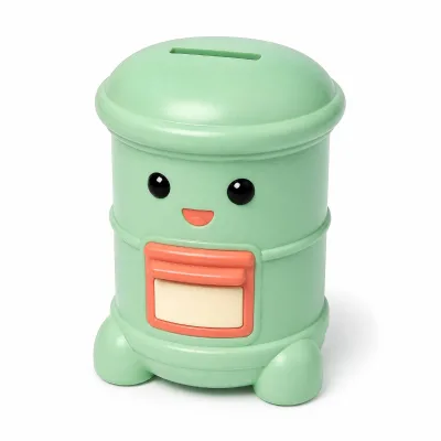 Custom 3D Cartoon PVC Piggy Bank Personalized Vinyl Money Box Custom Logo Shape Saving Pot for Promotional Gift Souvenir