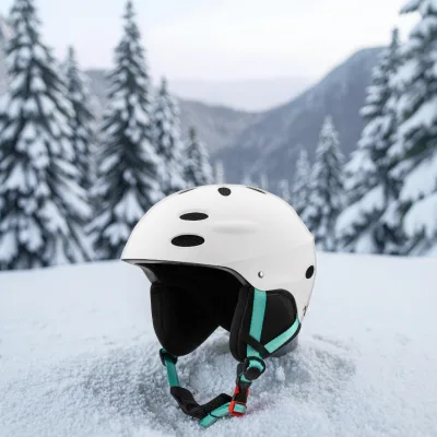 Premium Men/Women Ski Helmet 17 Vents High Quality ABS EPS Material Winter Sports Adult Helmet Removable Ear Muffs for Cold