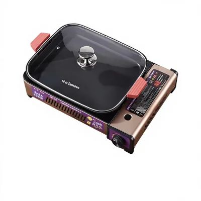 Manufacturer Wholesale Multifunctional Grill Pan Gas Stove Ignition Device Commercial Grade Non-Stick 40CM Diameter Pot