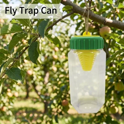 Outdoor Plastic Non Toxic Chemical Free Bug Catcher Fruit Fly Insect Trap Can Catcher