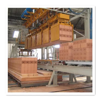 Fully Automatic Brick Packing Loading and Unloading Machine in Single Layer Brick Dryer Loading and Unloading Equipment