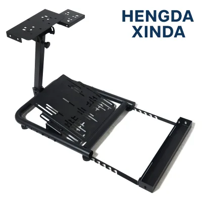 Steel Driving Stand for Immersive Open-Wheel Home Games