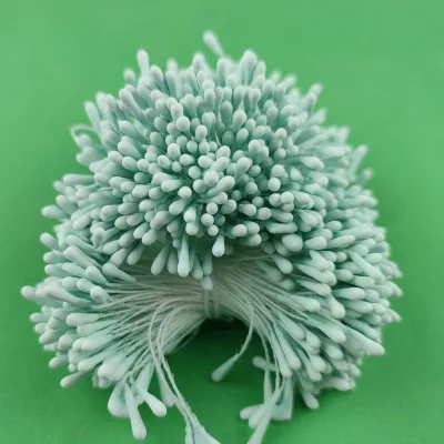 Handmade 360pcs 1mm Pointed Pearl Flower Stamen Hairpin Artificial for Artificial Flower Stamen Decoration