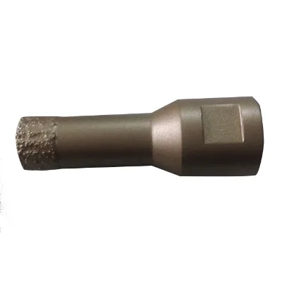 10mm Brazed Diamond Vacuum Brazing Drill for Stone Marble Counterbore Grinding Premium Center Drills