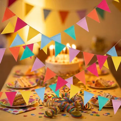 CCH Customized LOGO festival party gathering scene decoration banner