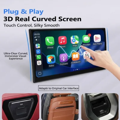 11.6inch 3D Real Curved Large Screen Android 14 System for BMW G-Chassis Series IX/i5/i7/5 Series/7series/X3/X5/X6/X7