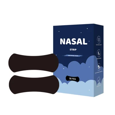 High quality black non-woven nasal paste extends nostrils and increases breathing nasal paste
