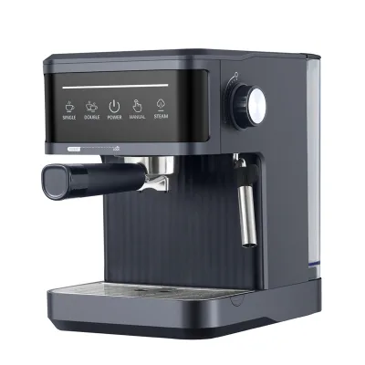 Multi Functional Electric Italian Coffee Machine for Household Use Semi-Automatic Plastic 20 Bars Pressure Milk Froth Steam