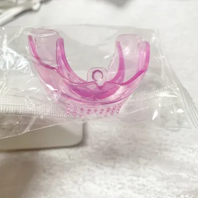 KH Brand Blue PMU Silicone Mouth Guard Lip Blush Assist Transparent High Elasticity Disposable Permanent Makeup Protect