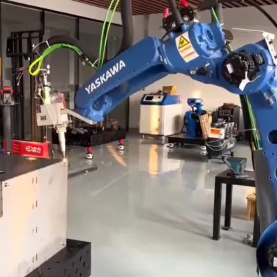 Yaskawa AR900 6-Axis Welding Rotator Positioner h Beam Production Line Automatic Cnc
