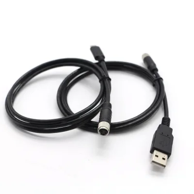 Cable Usb to M8 3pin 4pin 5pin 6pin M12 Sensor Cable