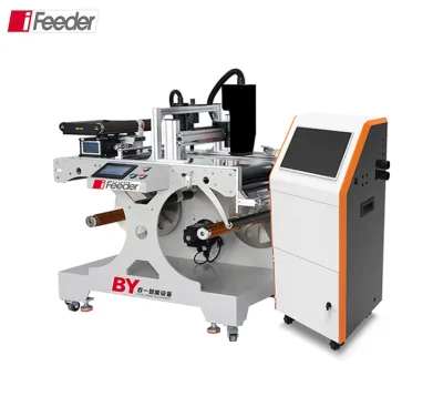 Double Sheet Detection Inkjet Label Printer for Products Coil Rewinding Machine