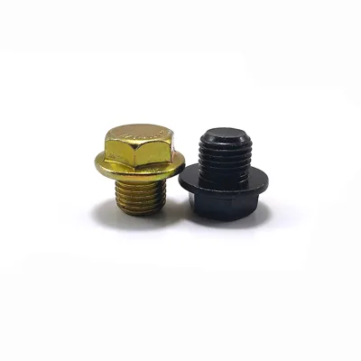 Automotive Oil Drain Bolt OEM 0924714027 Oil Drain Plug Standard M14*1.50 Head Size 17mm for SUZUKI MITSUBISH HYUNDAI
