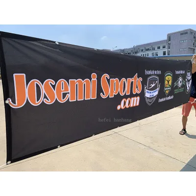 Custom Outdoor Advertising Strong Fabric Printing Pvc Polyester Banner
