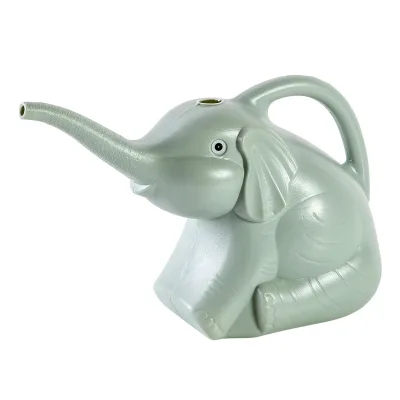 Kawai Plastic Elephant Long Nose Plants Watering Cans Kids Watering Device for Garden Plant Succulents Irrigation Bottle