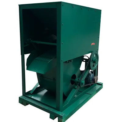 Blow Specific Gravity Stone Machine to Clean up the Grain in the Side Stone and Other Heavy Debris