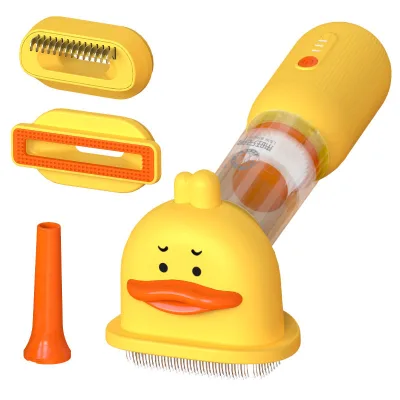 2025 Top Selling Eco-Friendly L&W Bros. PG-600 Hand-Held Electric Pet Vacuum Cleaner Slicker Dog Cat Hair Fur Grooming