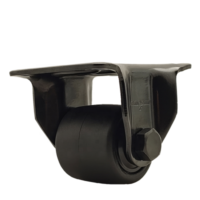 2inch Fixed Caster Black Nylon Wheel Casters Rigid Caster