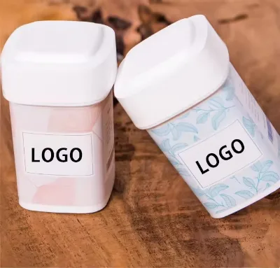 Wild-Mouth Child Resistant Plastic Container Jar With Custom Logo Printing Luxury Design for Pill Food Storage