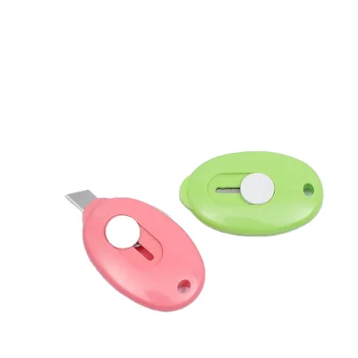 Custom Logo Mini Portable Small Utility Knife Express Opener Letter Open Letter Knife Office Paper Cutter Promotional Gifts