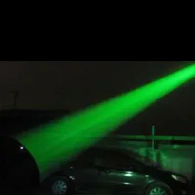 Super Power Xenon Searchlight Outdoor Landmark Xenon Spotlight Moving Head Sky Beam Green Lighting Transmission Smoke Fog