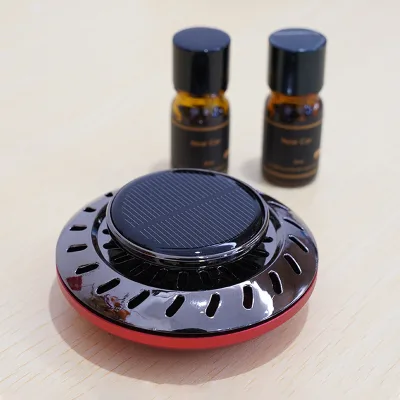 Canton Fair High Quality Solar Car Air Freshener With Solid Fragrance Empty Car Air Freshener
