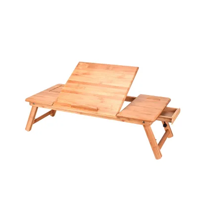 Eco-friendly Adjustable Bamboo Laptop Desk
