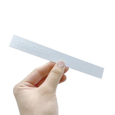 Wholesale Emboss Gold Blank Bottle Logo 33ml Original Perfume Tester Strips