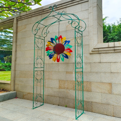 Metal Rose Steel Garden Arbor Decoration Garden Arch
