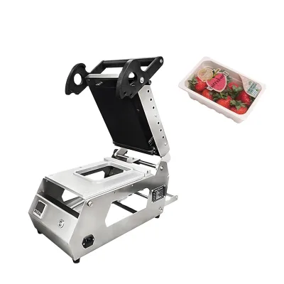 Professional pp Tray Sealing Machine Tray Sealing Machine for Cpet Tray
