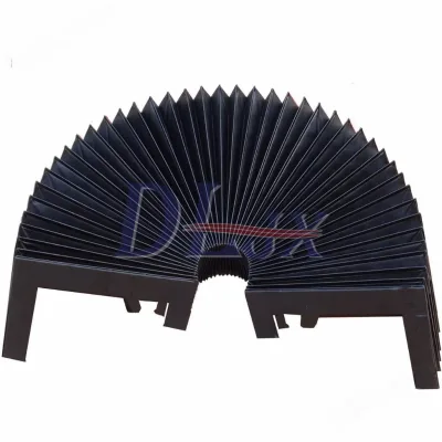 Linear Guide Bellows Oil/Dust Proof Cover Flat Type Protection Guard Shield Core Components Bearing Machinery Industries PVC/PU