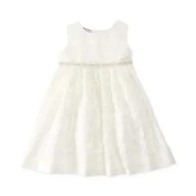 Children Girl White Color No Sleeve Elegant Vintage Prom Dress Direct Buy China
