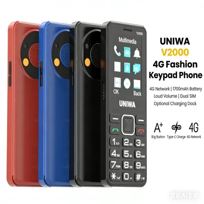 Low Price Cellphone 4G Bar Mobile Phone Feature for Old People Big Buttons with SoS