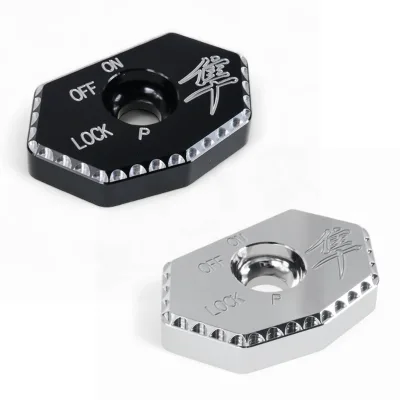 Hayabusa Motorcycle CNC Aluminum Alloy Side Stand Black Decorative Cover for Suzuki GSXR1300 2008-2025 Retrofit/Upgrade New