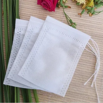 Custom Logo Coffee Tea Bags for Herb Mesh Sealing Infuser Teabags Disposable Empty Bags Organizer