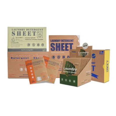 Laundry Detergent Strips Strong Deep Cleaning Baby Cloth Underwear Baby Laundry Detergent Paper Sheets