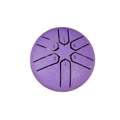 Outdoor Sound Therapy Rain Drum 3 Inch Mini Musical Tongue Rain Drum